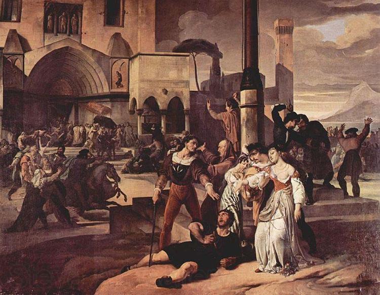 Francesco Hayez Sizilianische Abende